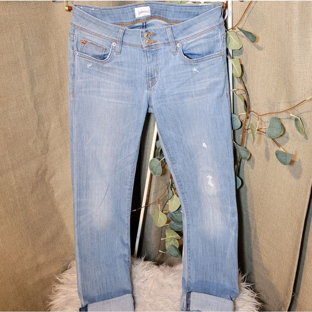 Hudson Ankle Ginny Straight w/Cuff Jeans, Women's 27 ~ NWOT